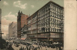 State Street, Looking North From Madison Postcard