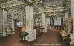 Plaza Hotel - Louis XVI Parlor Postcard