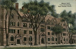 Welch Hall, Yale University New Haven, CT Postcard Postcard Postcard