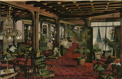 Interior, Hotel Del Coronado San Diego, CA Postcard Postcard Postcard