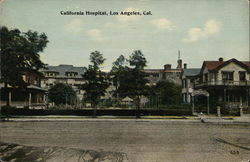 California Hospital Postcard