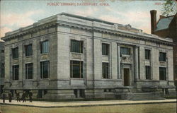 Public Library Postcard