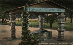 Fountain of Youth Postcard