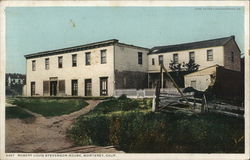 Robert Louis Stevenson House Monterey, CA Postcard Postcard Postcard