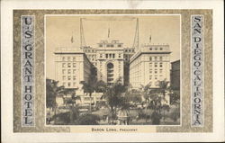 U. S. Grant Hotel Postcard