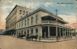 Post Office Honolulu, HI Postcard Postcard Postcard