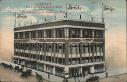 Korrick's Departmant Store Postcard