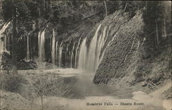 Mossbrae Falls Dunsmuir, CA Postcard Postcard Postcard