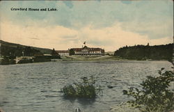 Crawford House and Lake Postcard