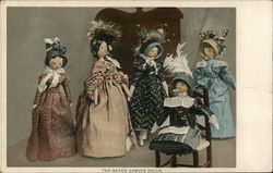 The Seven Gables Dolls Postcard Postcard Postcard