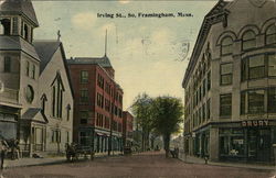 Irving Street Postcard