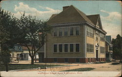 Washington School Postcard