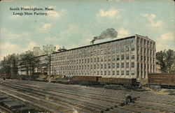 Longs Shoe Factory Framingham, MA Postcard Postcard Postcard