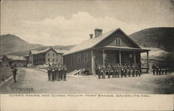 Fort Baker - Guard House and Guard Mount Sausalito, CA Postcard Postcard Postcard