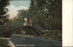 Elm Park Worcester, MA Postcard Postcard Postcard