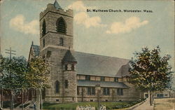 St. Mathews Church Postcard