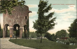 Institute Park Postcard