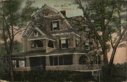 Elks' Home on Long Island Postcard