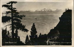 View of Lake Tahoe Postcard