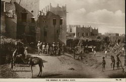 The Market at Lahej, Aden Yemen Middle East Postcard Postcard Postcard