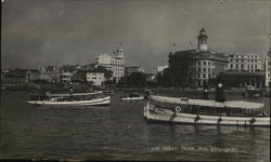 View Taken From Sea Singapore, Singapore Southeast Asia Postcard Postcard Postcard