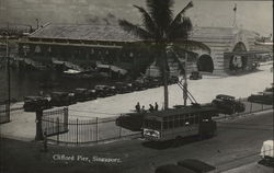 Clifford Pier Singapore Southeast Asia Postcard Postcard Postcard