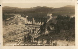 Comerford Dam Gneral View from Switch Yard, F. N. F., Upper Dev. Waterford, VT Postcard Postcard Postcard