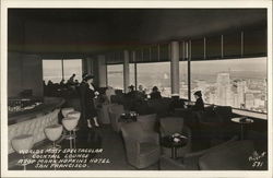 Worlds Most Spectacular Cocktail Lounge Atop Mark Hopkins Hotel San Francisco, CA Postcard Postcard Postcard