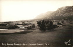 Golf Course Broadmoor Hotel Colorado Springs, CO Postcard Postcard Postcard