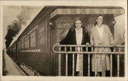 Portrait of Two Women - Californian Sunset Limited Postcard Postcard Postcard