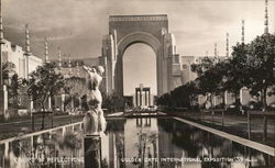 Court of Reflections Golden Gate International Exposition '39 San Francisco, CA 1939 San Francisco Exposition Postcard Postcard Postcard