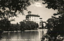 Vista of the Broadmoor Hotel From Lake Colorado Springs, CO Postcard Postcard Postcard