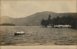 Pearl Point and Mt. Erebus Lake George, NY Postcard Postcard Postcard