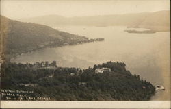 View From Summit of Rogers Rock Lake George, NY Postcard Postcard Postcard