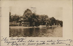 The Anchorage, Cayuga Lake Seneca Falls, NY Postcard Postcard Postcard