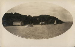 North from Port Henry, Lake Champlain Postcard