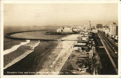 Rainbow Pier and Ocean Boulevard Postcard