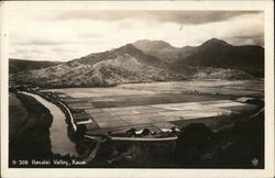 Hanales Valley Kauai, HI Postcard Postcard Postcard