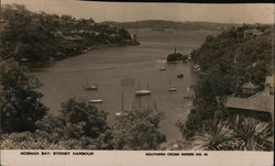 Mosman Bay, Sydney Harbor Australia Postcard Postcard Postcard