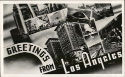 Greetings From Los Angeles California Postcard Postcard Postcard