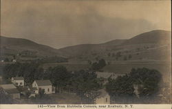 View from Hubbells Corners Postcard