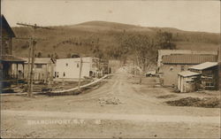 Street Through Town Branchport, NY Postcard Postcard Postcard