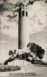 Memorial Tower, Telegraph Hill Postcard