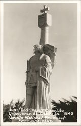 Juan Rodriguez Cabrillo, Discoverer of California in 1542 Postcard