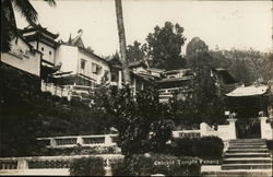 Chinese Temple Postcard