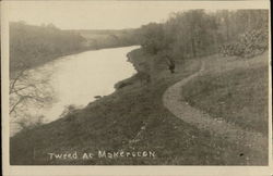 Tweed at Makerston Postcard