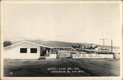 Motel Casa Del Sol Ensenada, Mexico Postcard Postcard Postcard