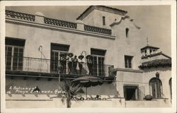 A Balcony at Playa Ensenada Hotel Mexico Postcard Postcard Postcard