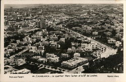 Le Quartier Mers - Sultan et le Bd. de Londres Postcard