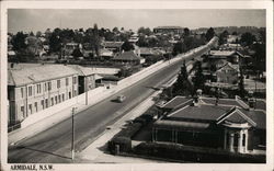 Bird's Eye View Postcard